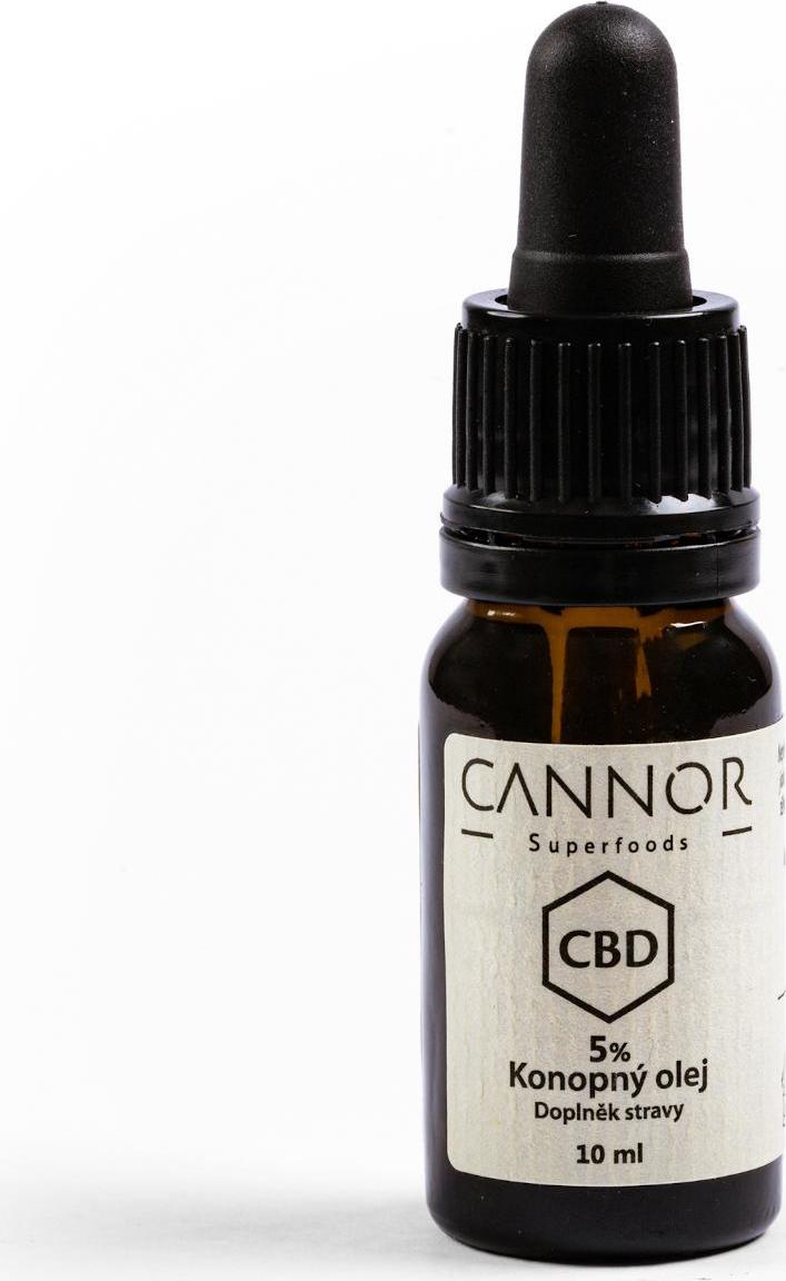 CANNOR CBD Konopný olej 5% 10 ml