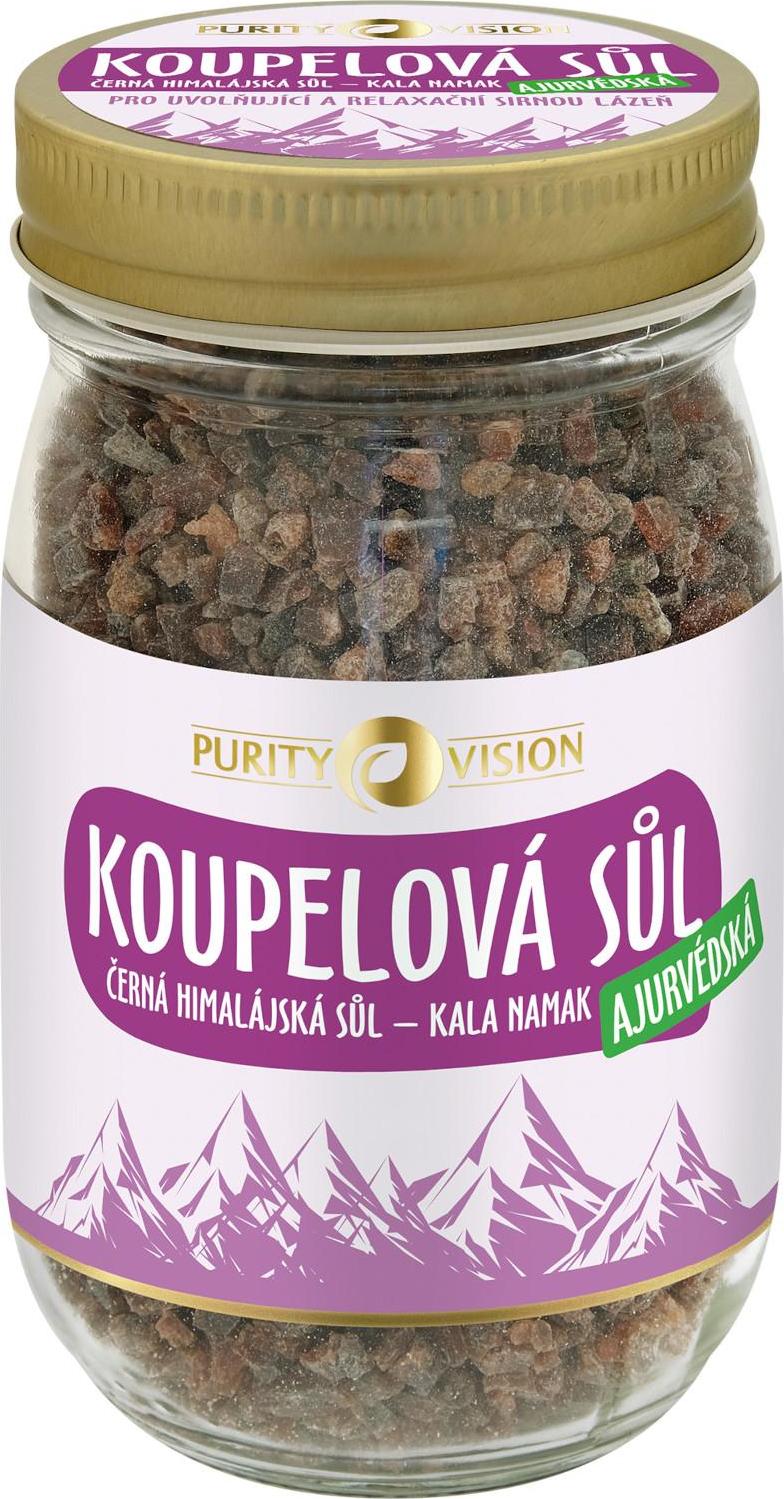 Purity Vision Levandulová koupelová sůl 400 g