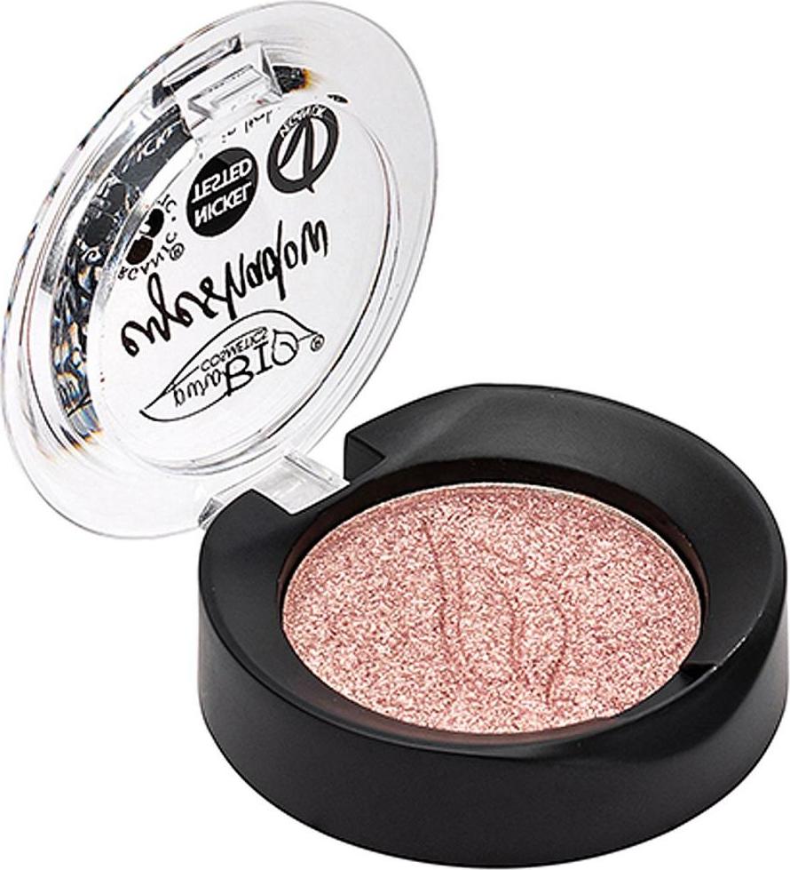 puroBIO cosmetics Minerální oční stíny 25 Shimmer Pink 2