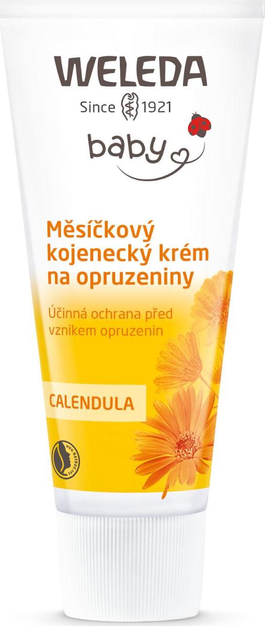 Weleda Baby Měsíčkový kojenecký krém na opruzeniny 75 ml