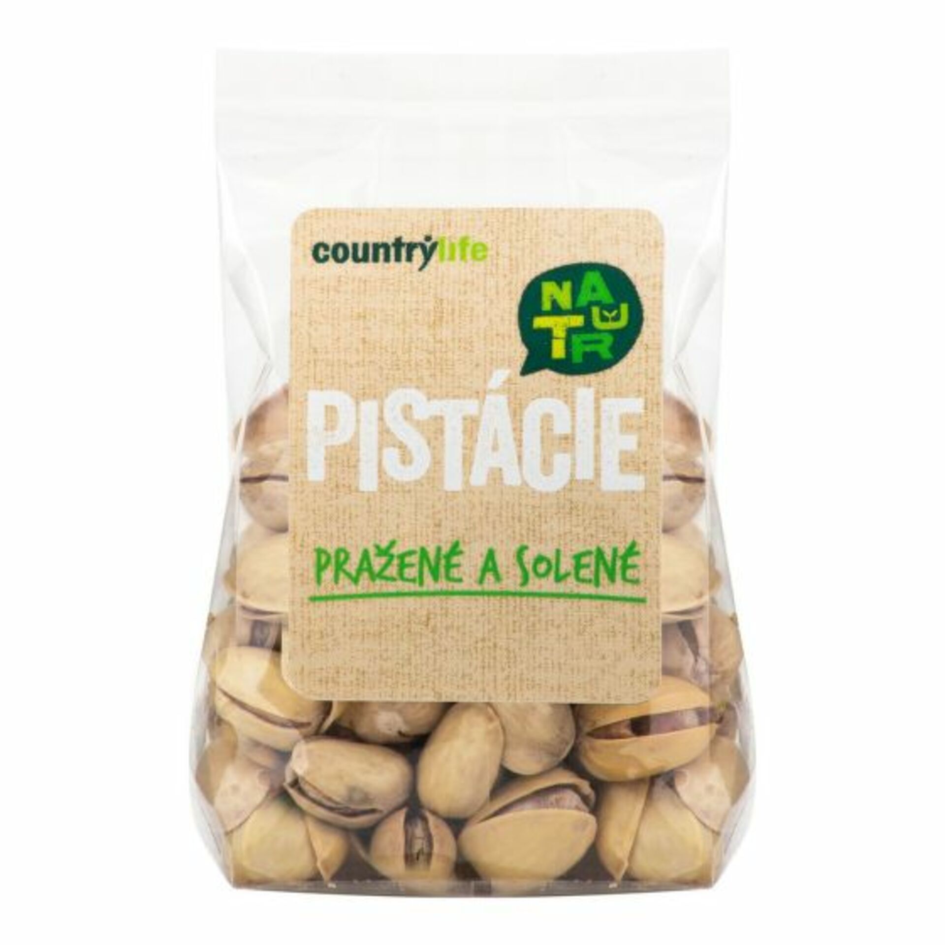 Country Life Pistácie pražené solené 100 g expirace