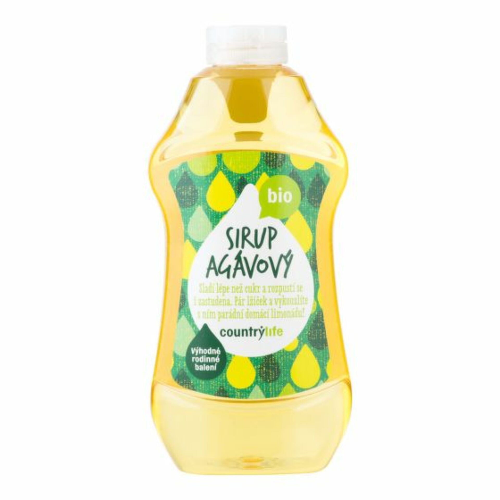 Country Life Sirup agávový BIO XXL 874 ml expirace