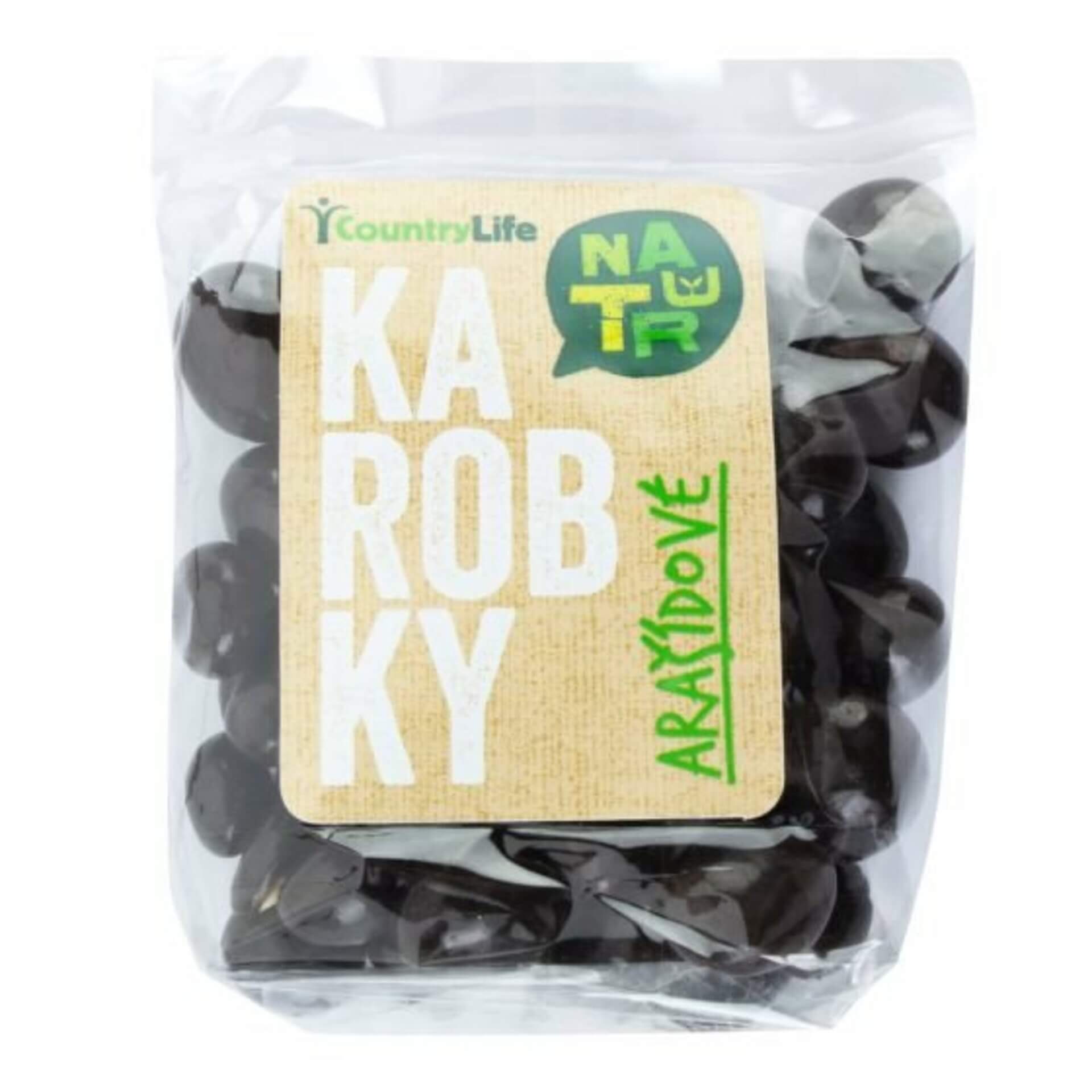 Country Life Karobky arašídové 100 g expirace