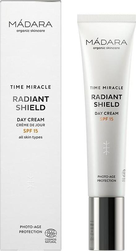 MÁDARA Time Miracle Radiant Shield denní krém s SPF 15 40 ml