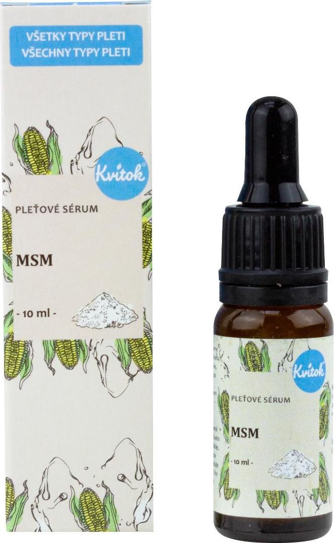 Kvitok Pleťové sérum MSM 10 ml