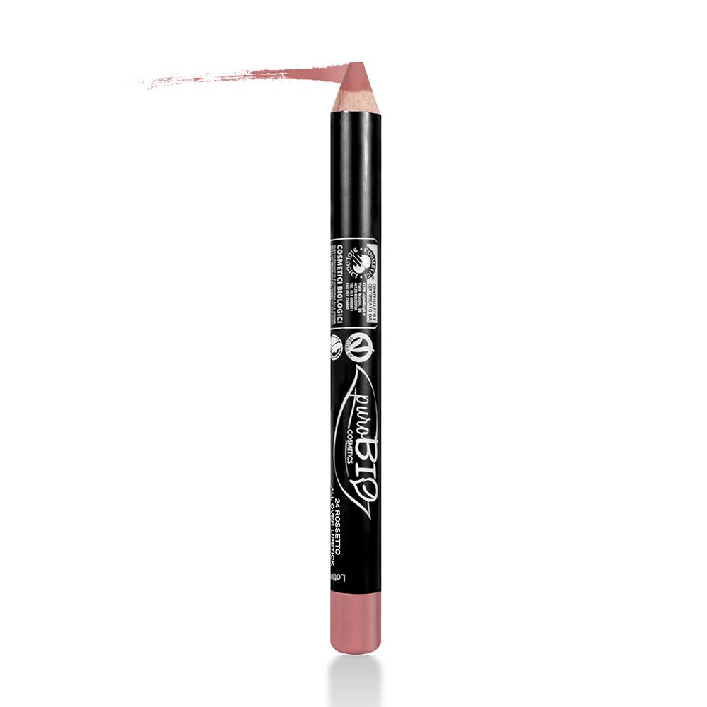 puroBIO cosmetics Tužka na rty 24 Pink 2