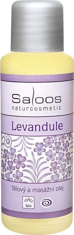 Saloos Masážní olej levandule 125 ml