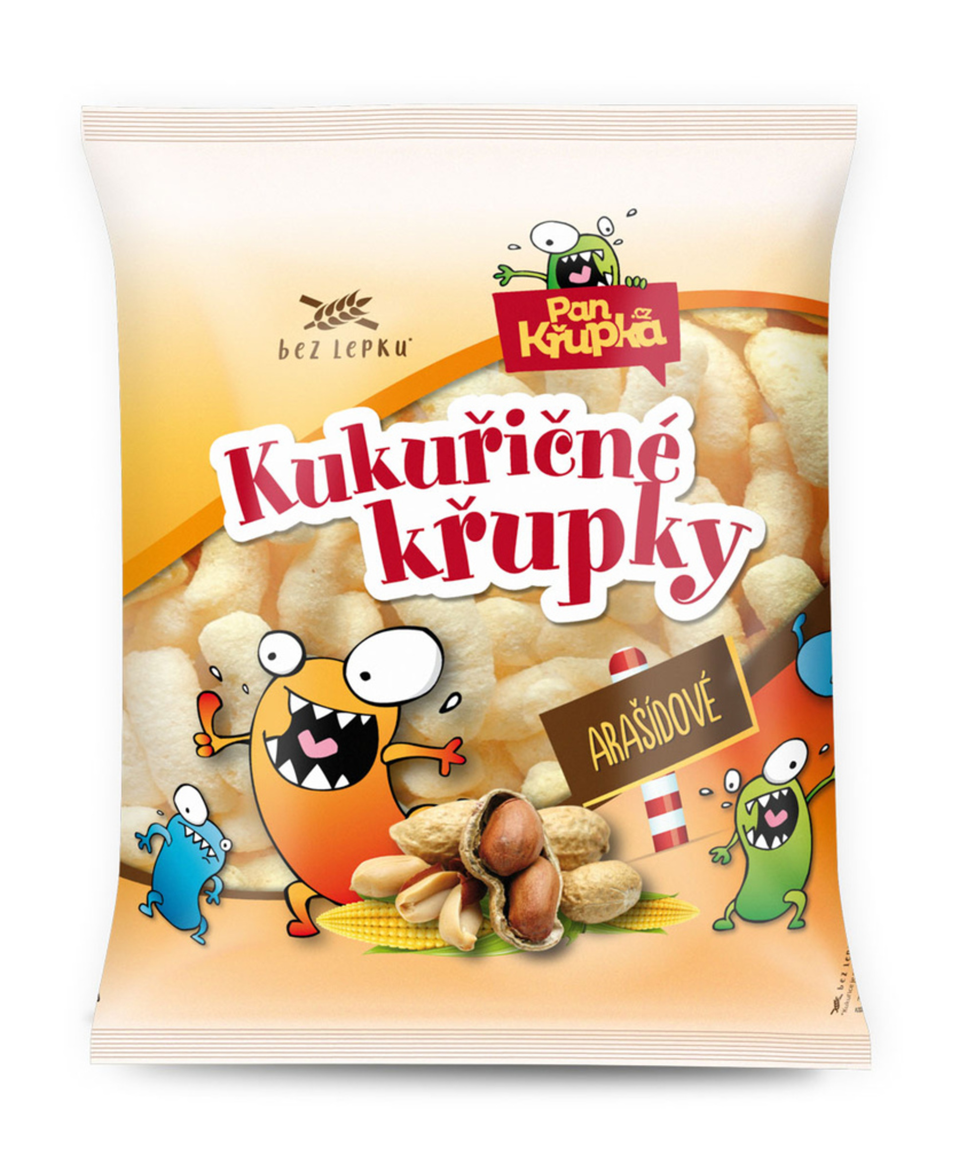 Rej Křupky kukuřičné arašídové 90 g