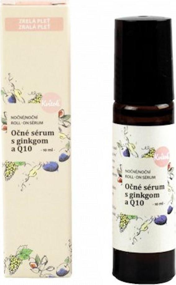 Kvitok Oční sérum s ginkgem a Q10 10 ml