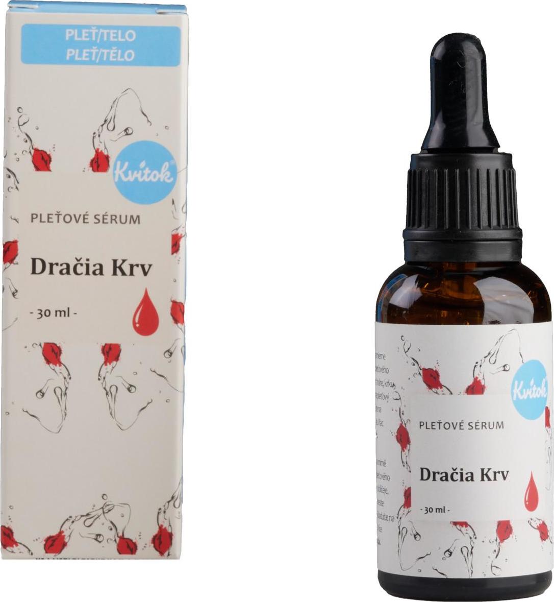 Kvitok Pleťové sérum – Dračí krev 30ml