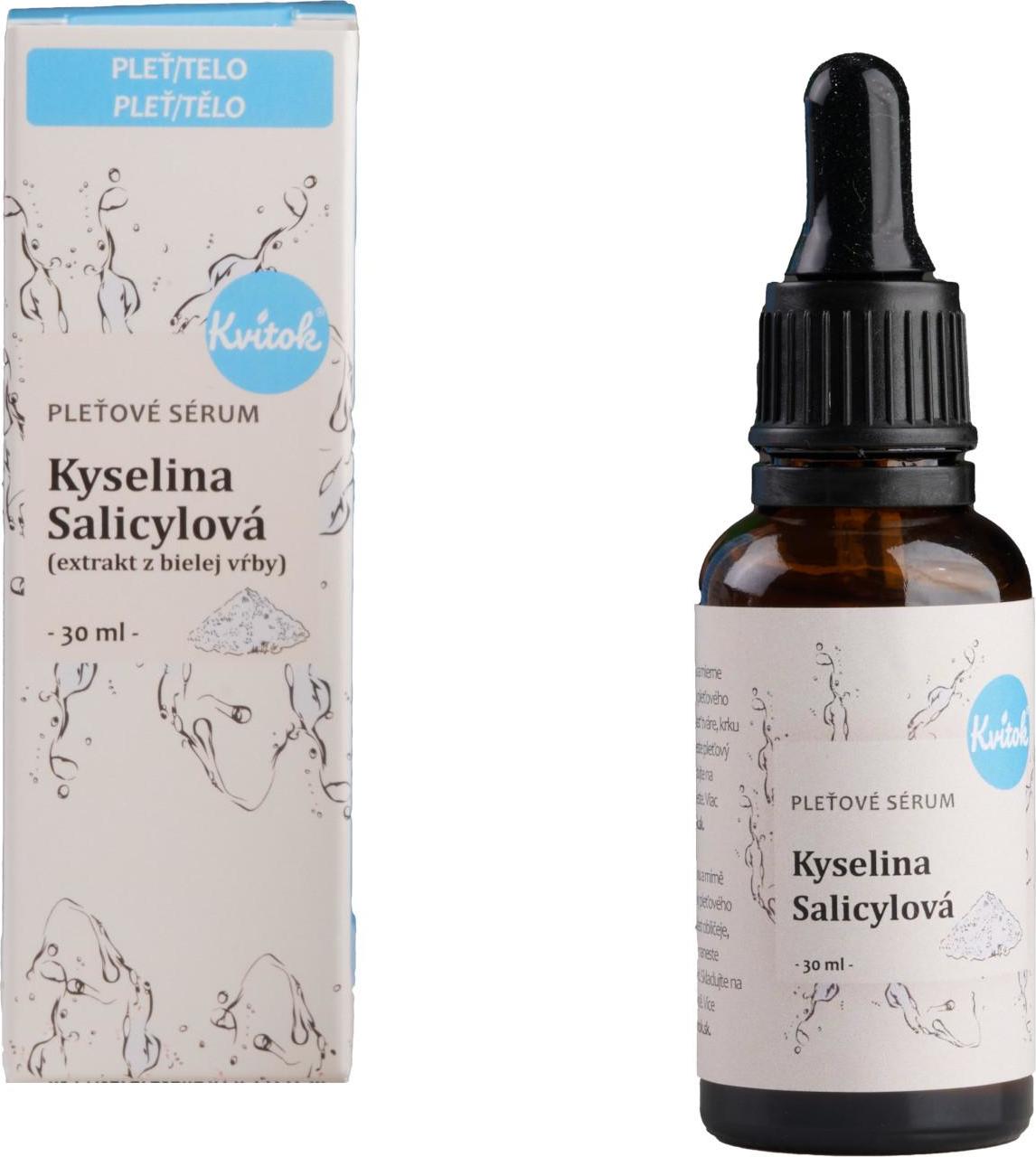 Kvitok Pleťové sérum – Kyselina Salicylová 30ml