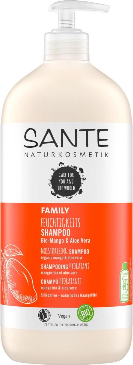 SANTE FAMILY Hydratační šampon Bio Mango & Aloe Vera 950 ml