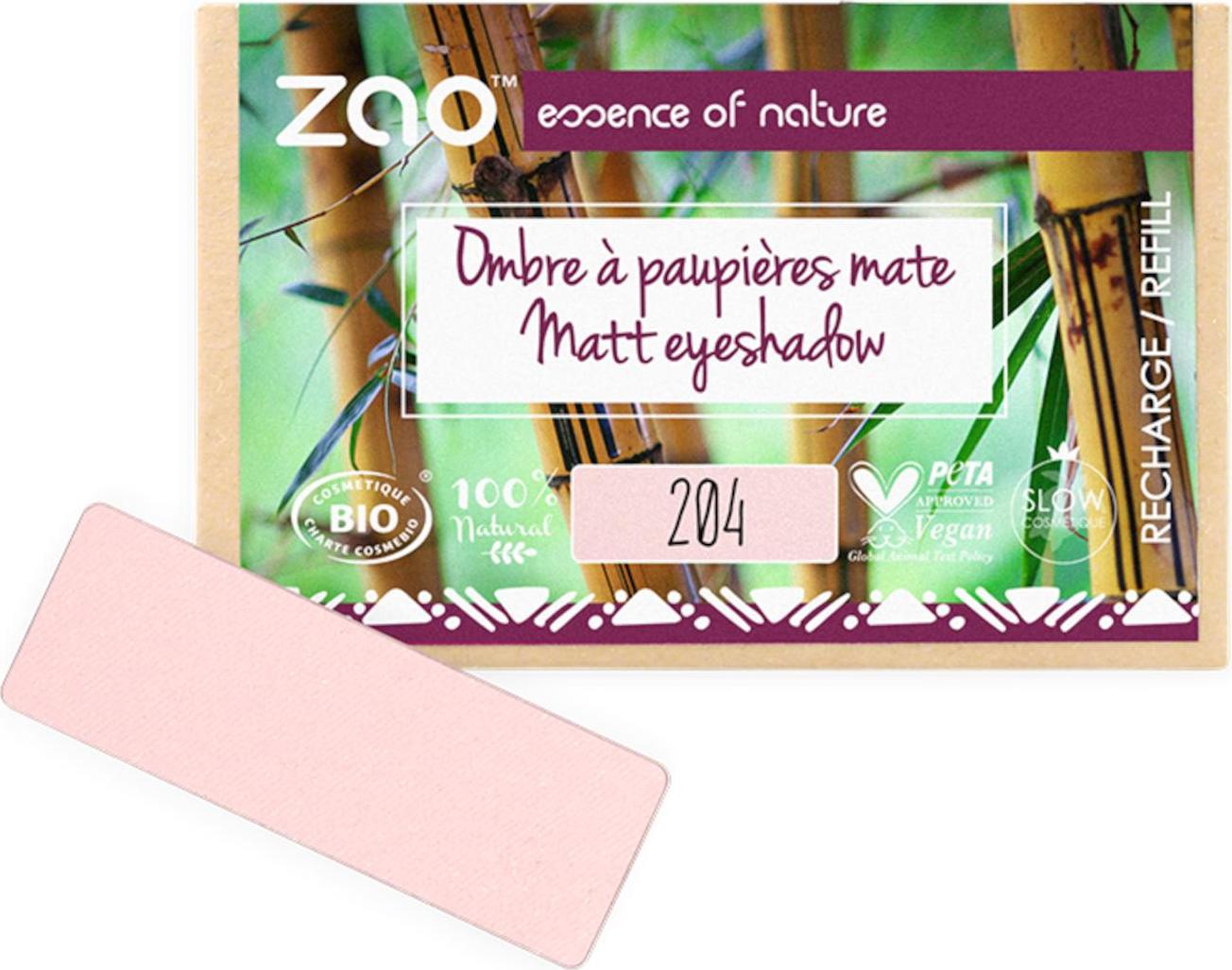 ZAO Matný oční stín 204 Golden old pink náplň 1