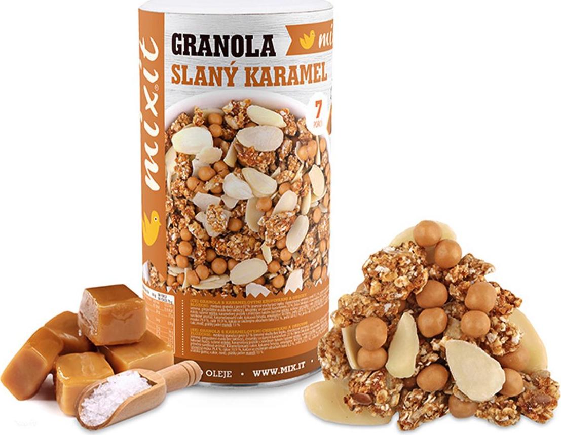 Mixit Granola z pece - Slaný karamel 550 g