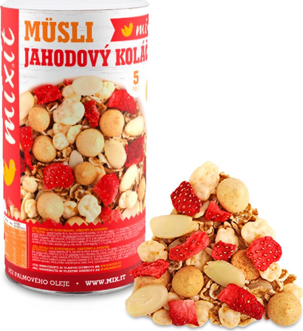 Mixit Jahodový koláč & máslová sušenka 330 g