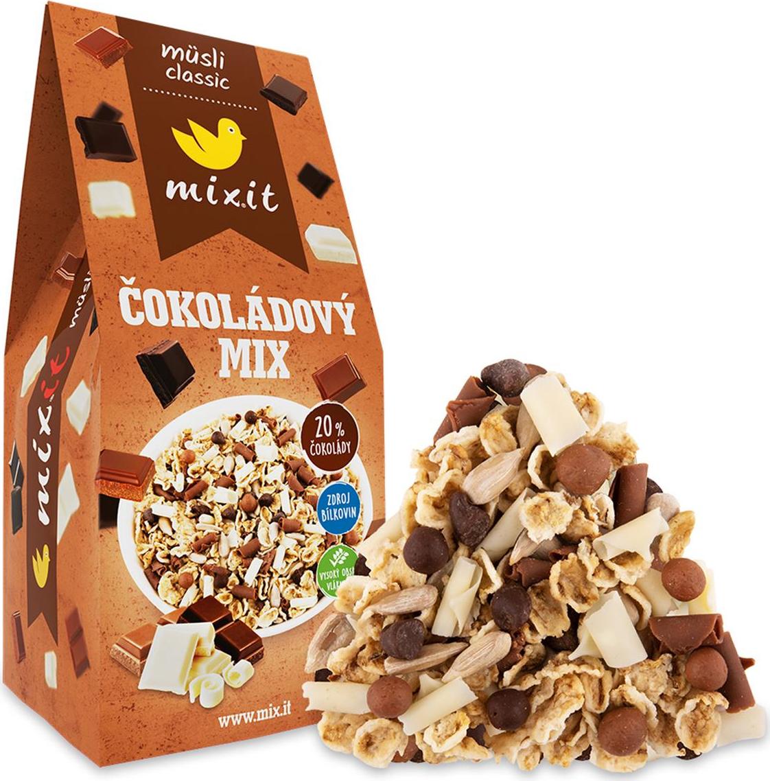 Mixit Müsli classic - Čokoládový mix 440 g