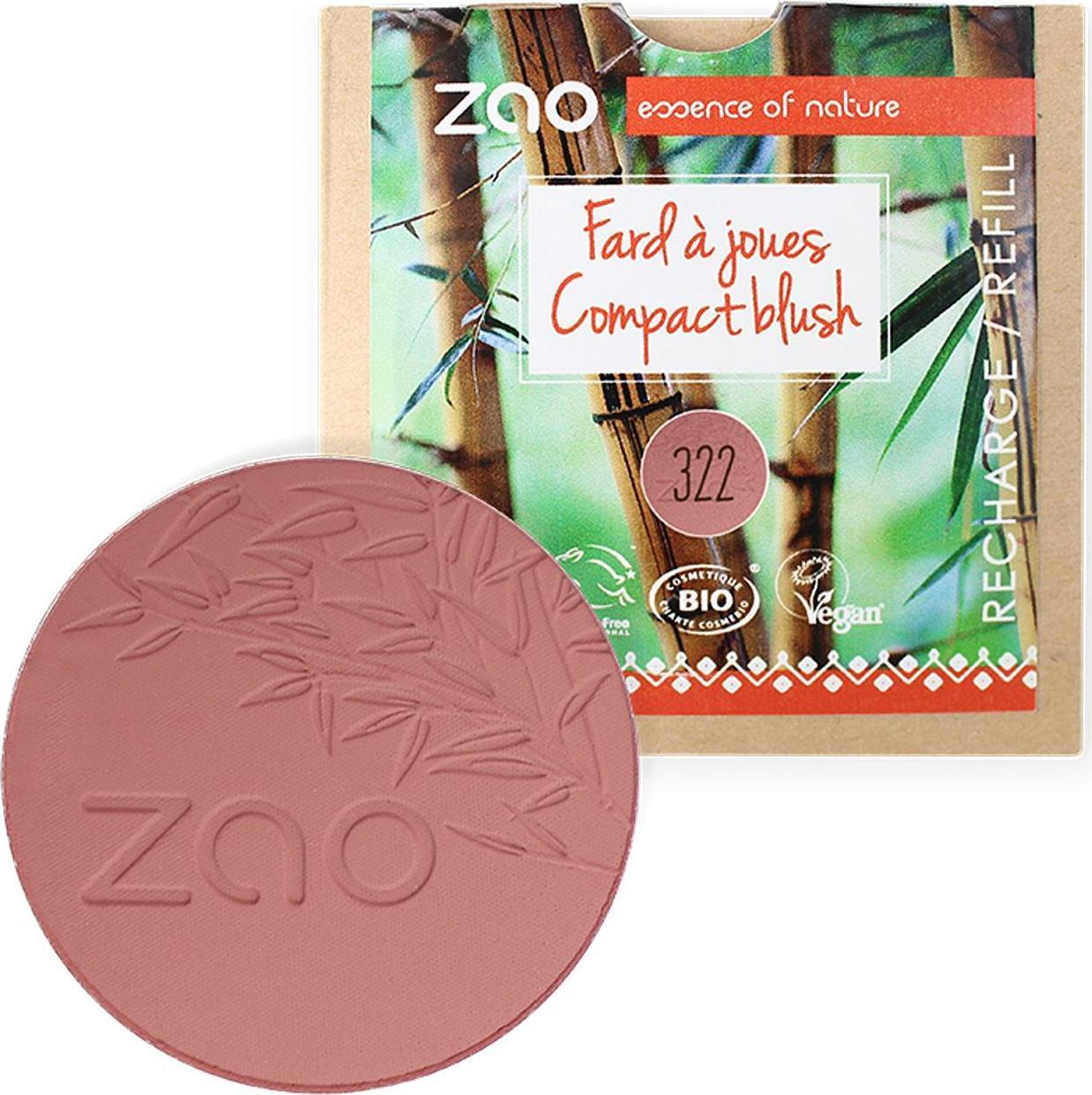 ZAO Tvářenka 322 Brown Pink 9 g náplň