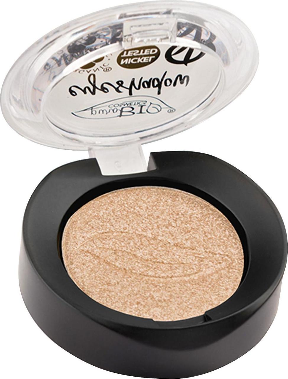 puroBIO cosmetics Minerální oční stíny 01 Champagne 2