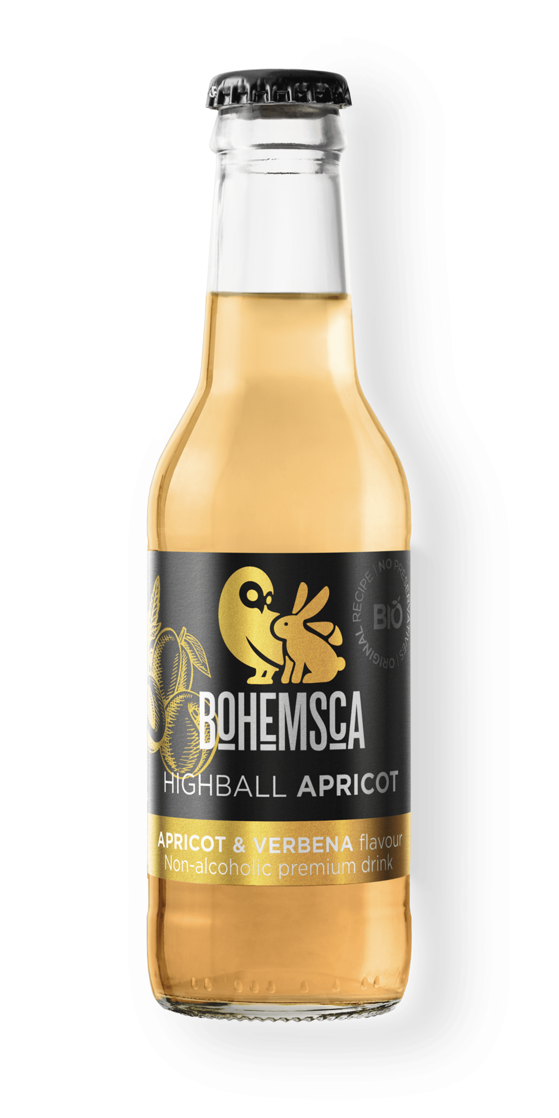 Bohemsca Highball Apricot sklo BIO 200 ml