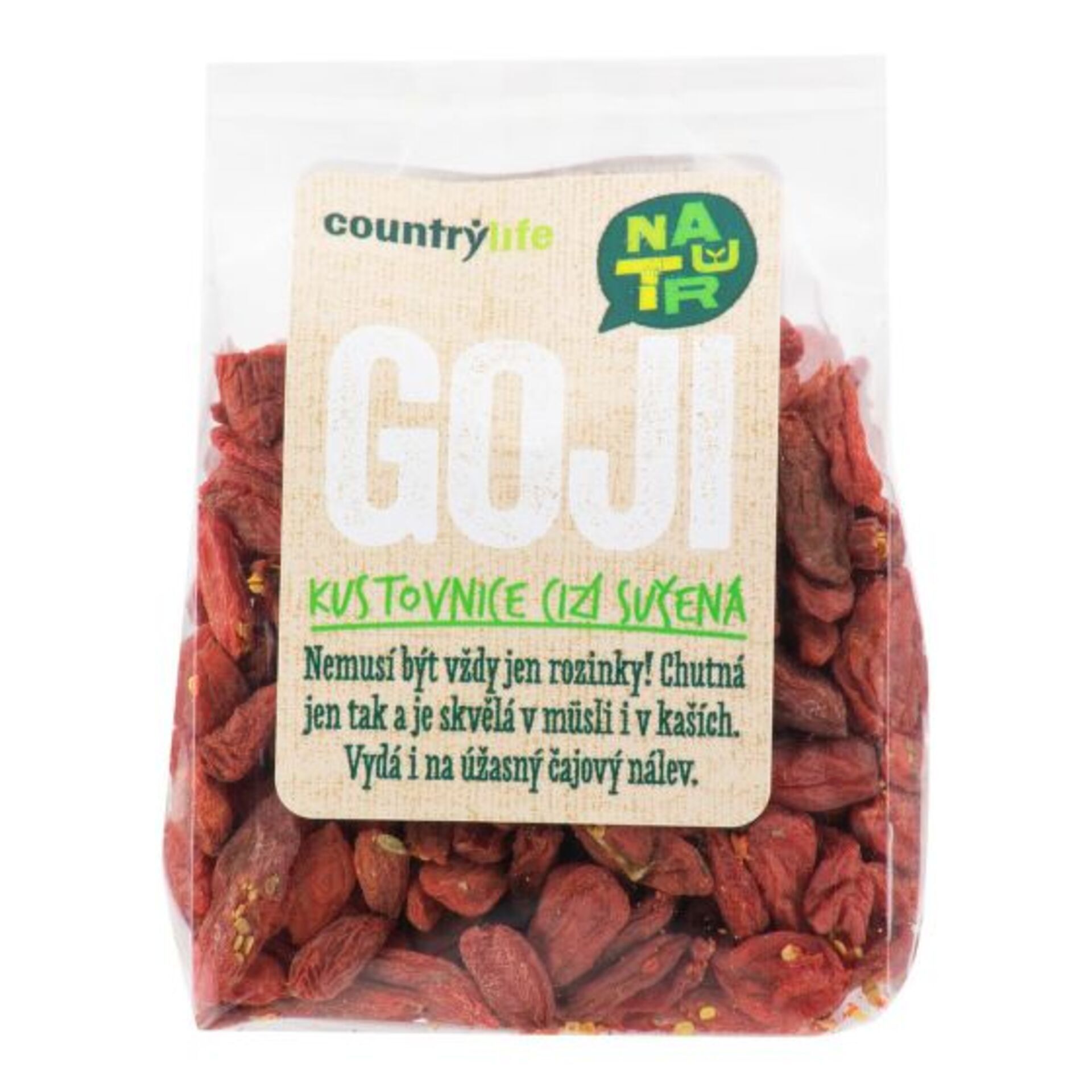 Country life Kustovnice cizí sušená - goji 100 g expirace