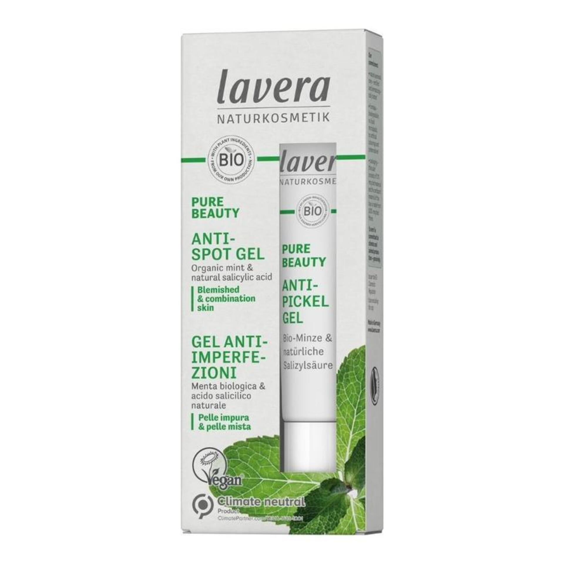 lavera Pure Beauty gel na akné 15 ml expirace