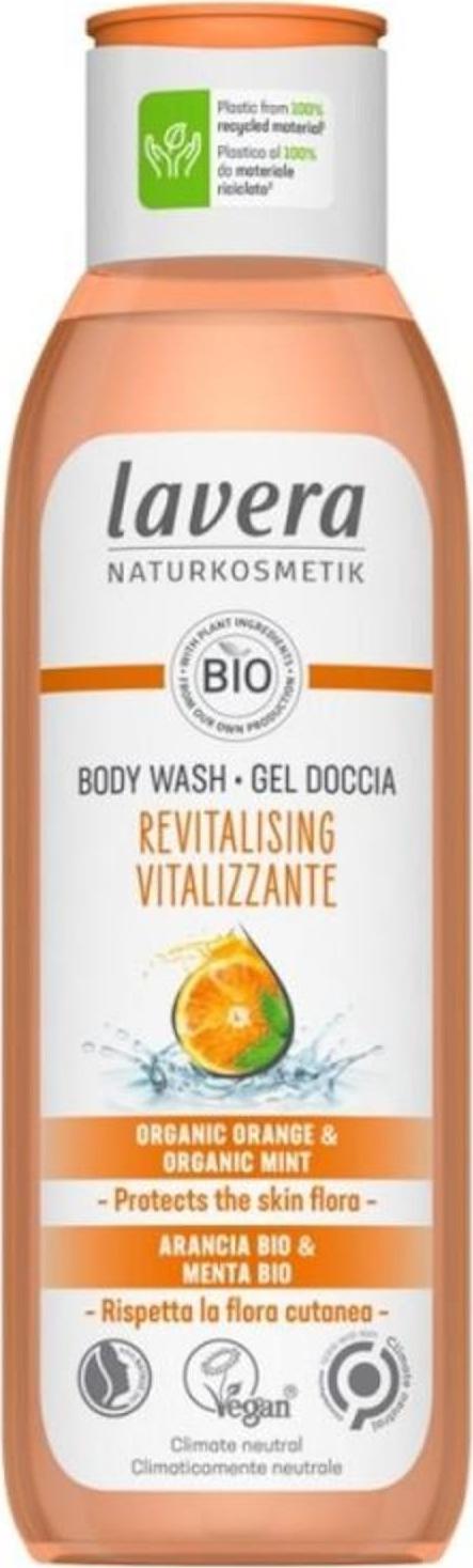 Lavera Revitalizující Sprchový gel s pomerančovo-mátovou vůní 250 ml