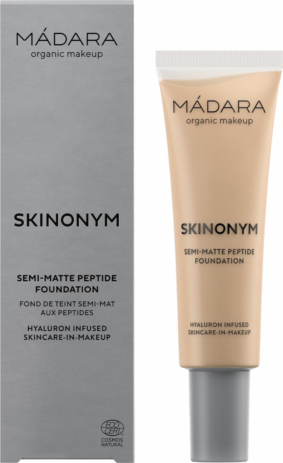 MÁDARA Polomatný Make-up s peptidy SKINONYM