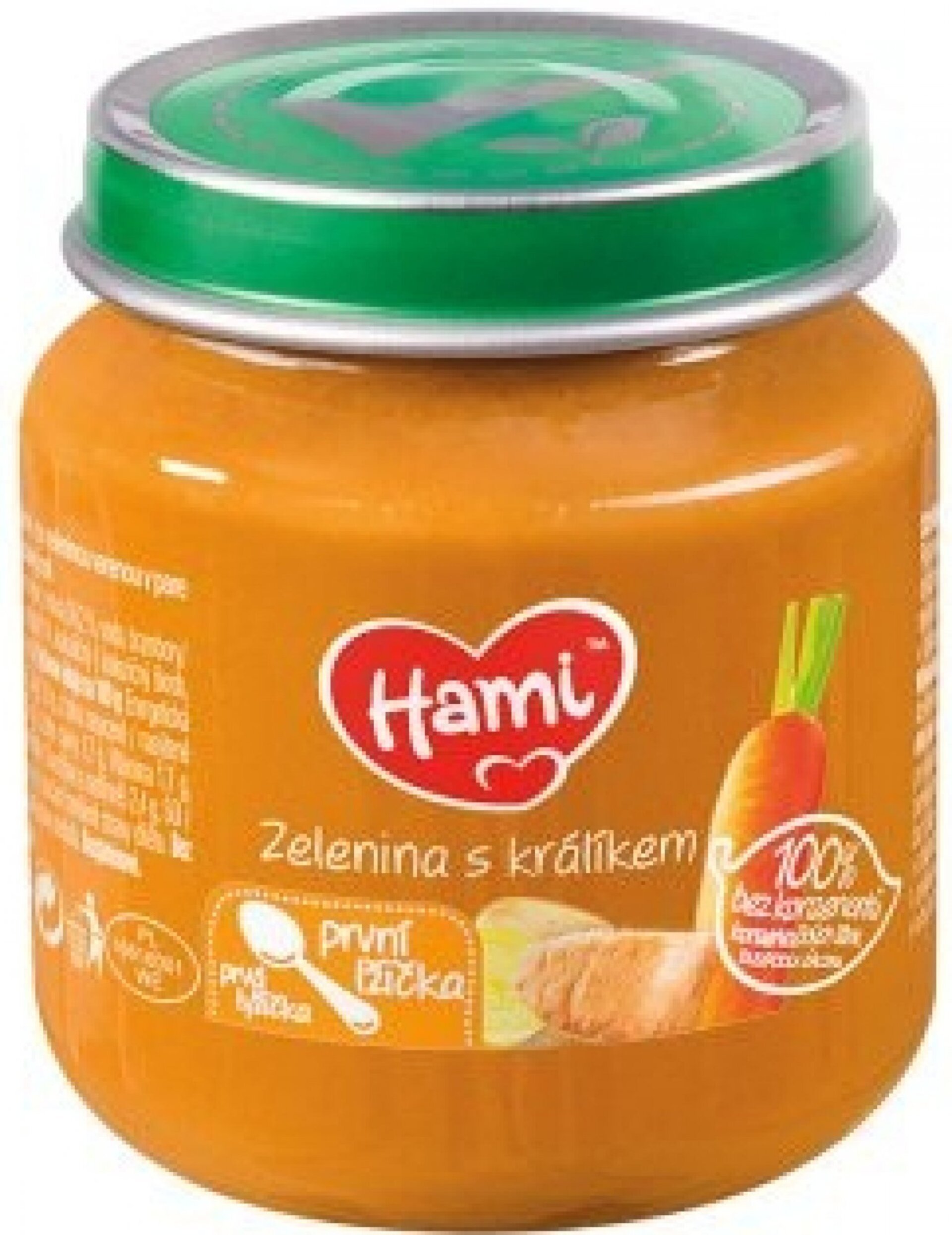 Hami Zelenina s králíkem 125 g