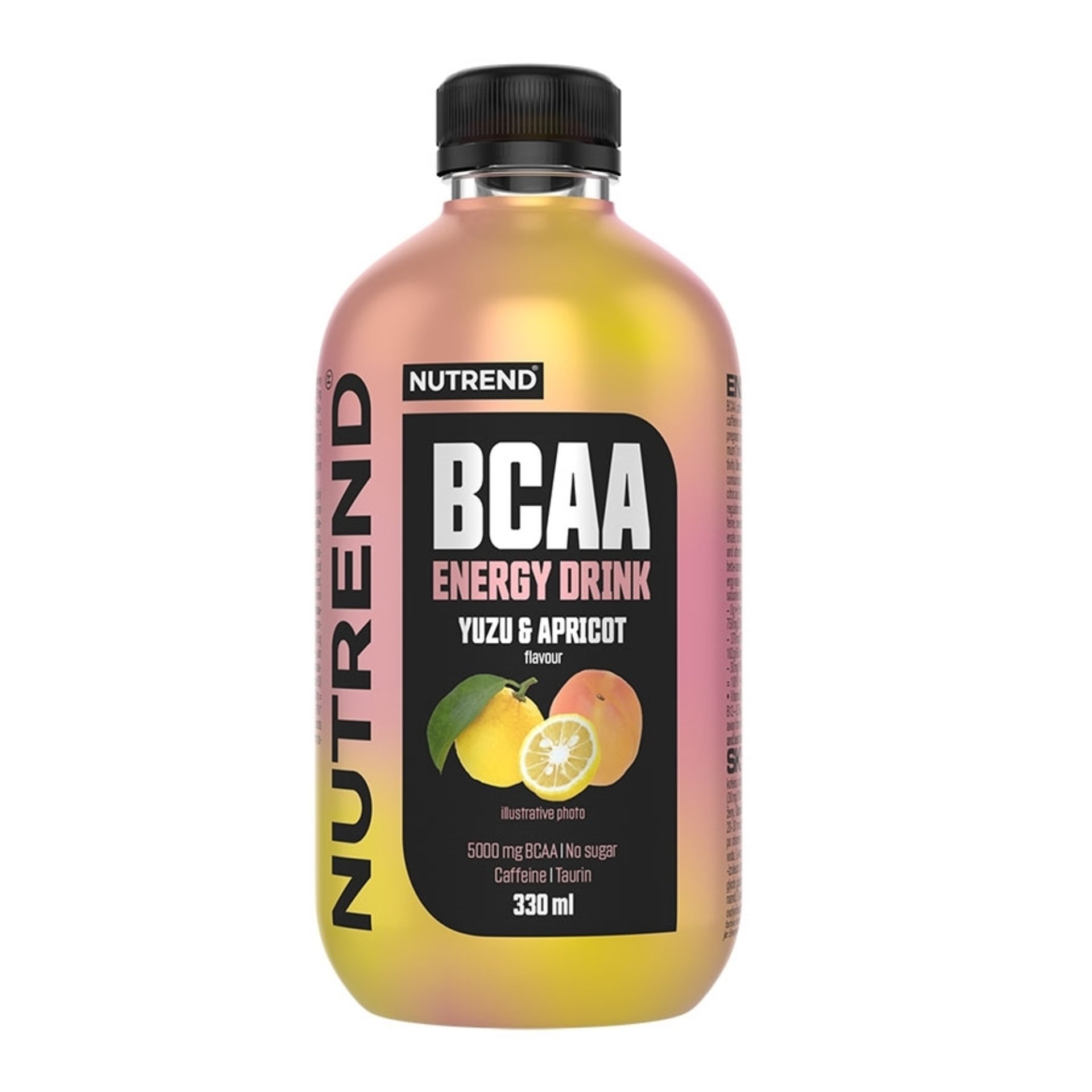 Nutrend BCAA Energy drink yuzu a meruňka 330 ml