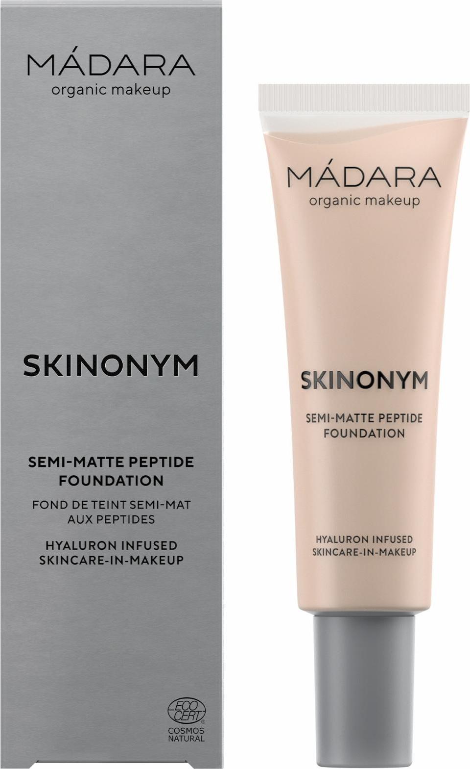 MÁDARA Polomatný Make-up s peptidy SKINONYM