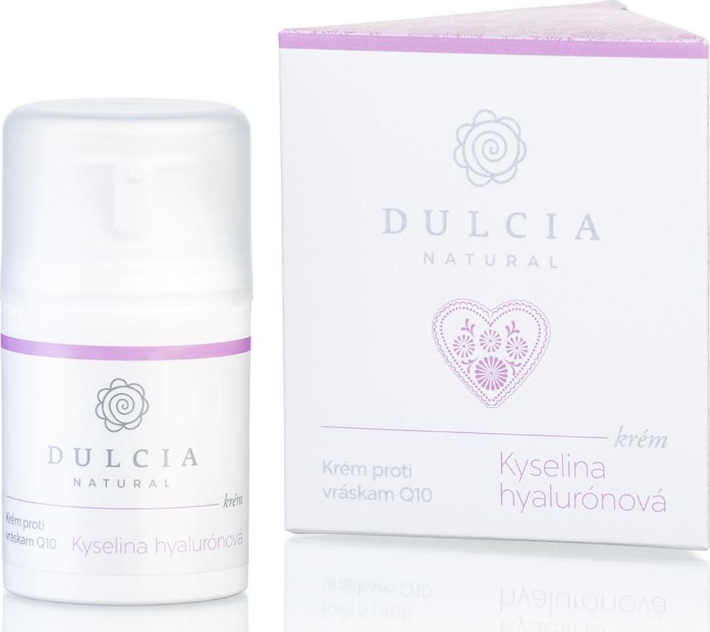 DULCIA natural Krém proti vráskam s kyselinou hyalurónovou a Q10 50 ml