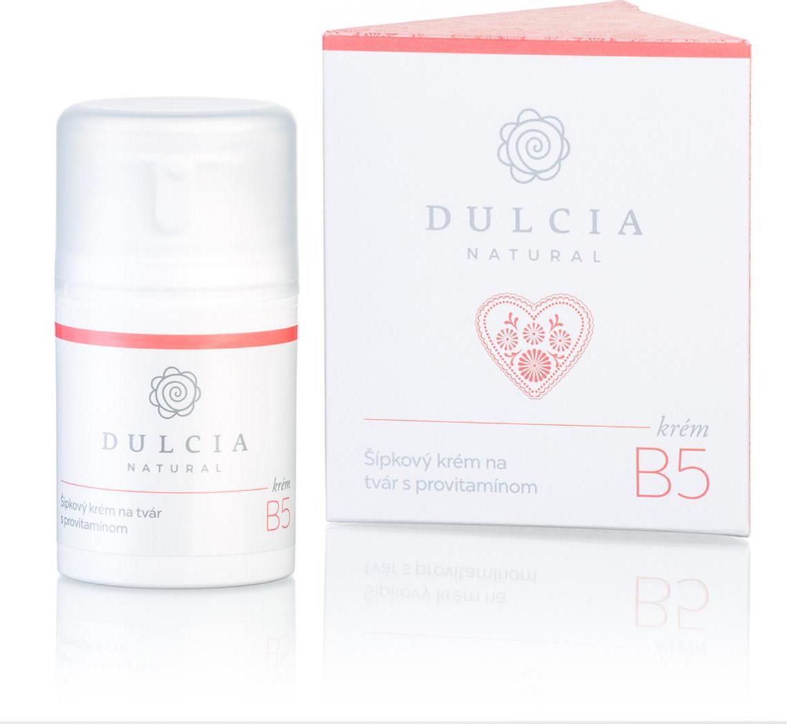 DULCIA natural Šípkový krém na obličej s provitaminem B5 50 ml