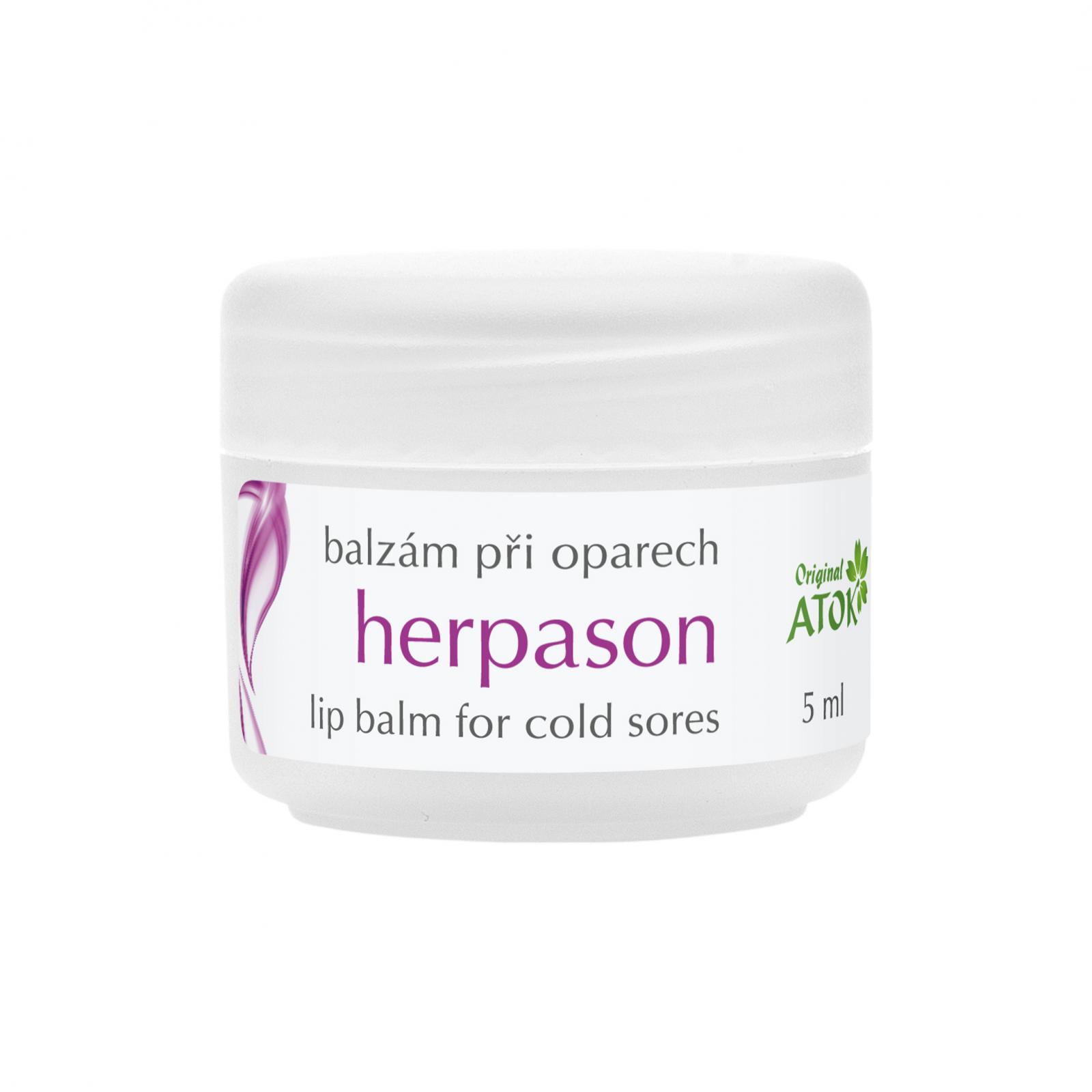 Original ATOK Balzám při oparech Herpason 5 ml