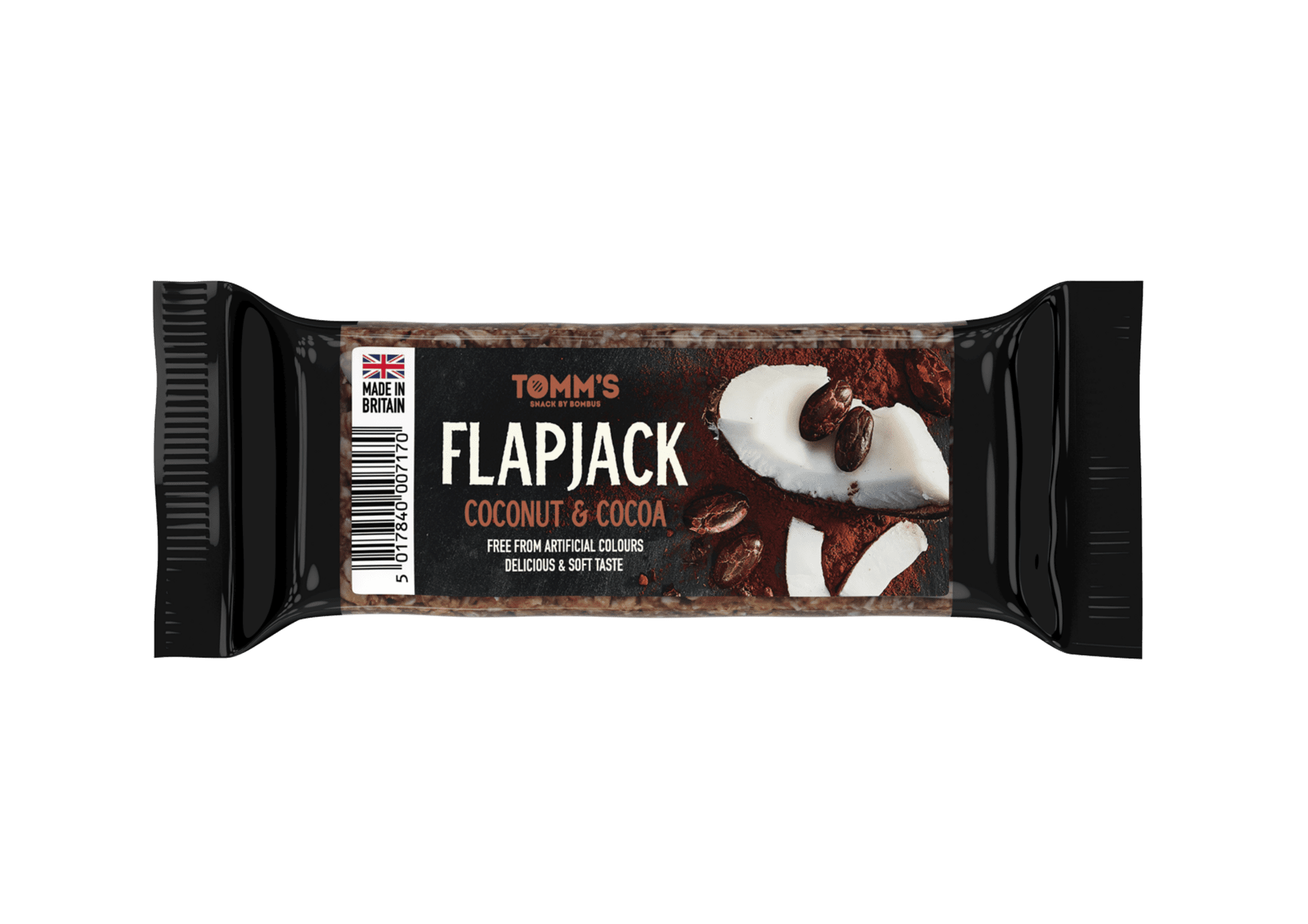 Bombus Flap Jack Tomm's Coconut and Cocoa 100 g