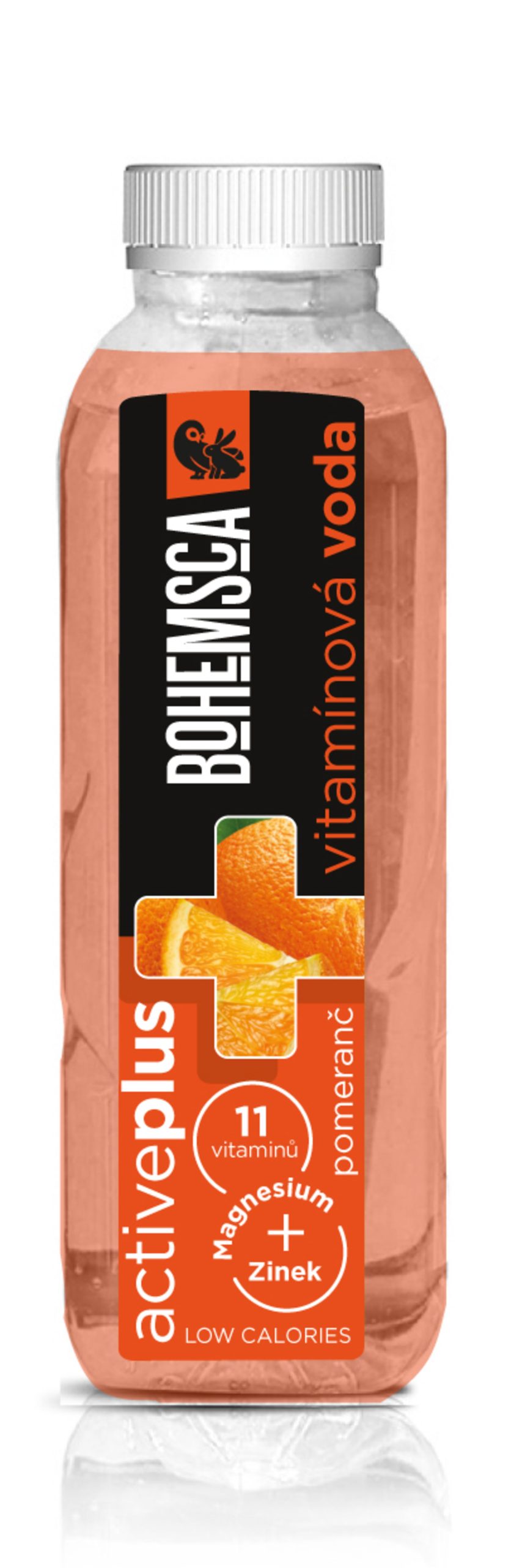 Bohemsca Active plus vitamínová voda limetka 390 ml