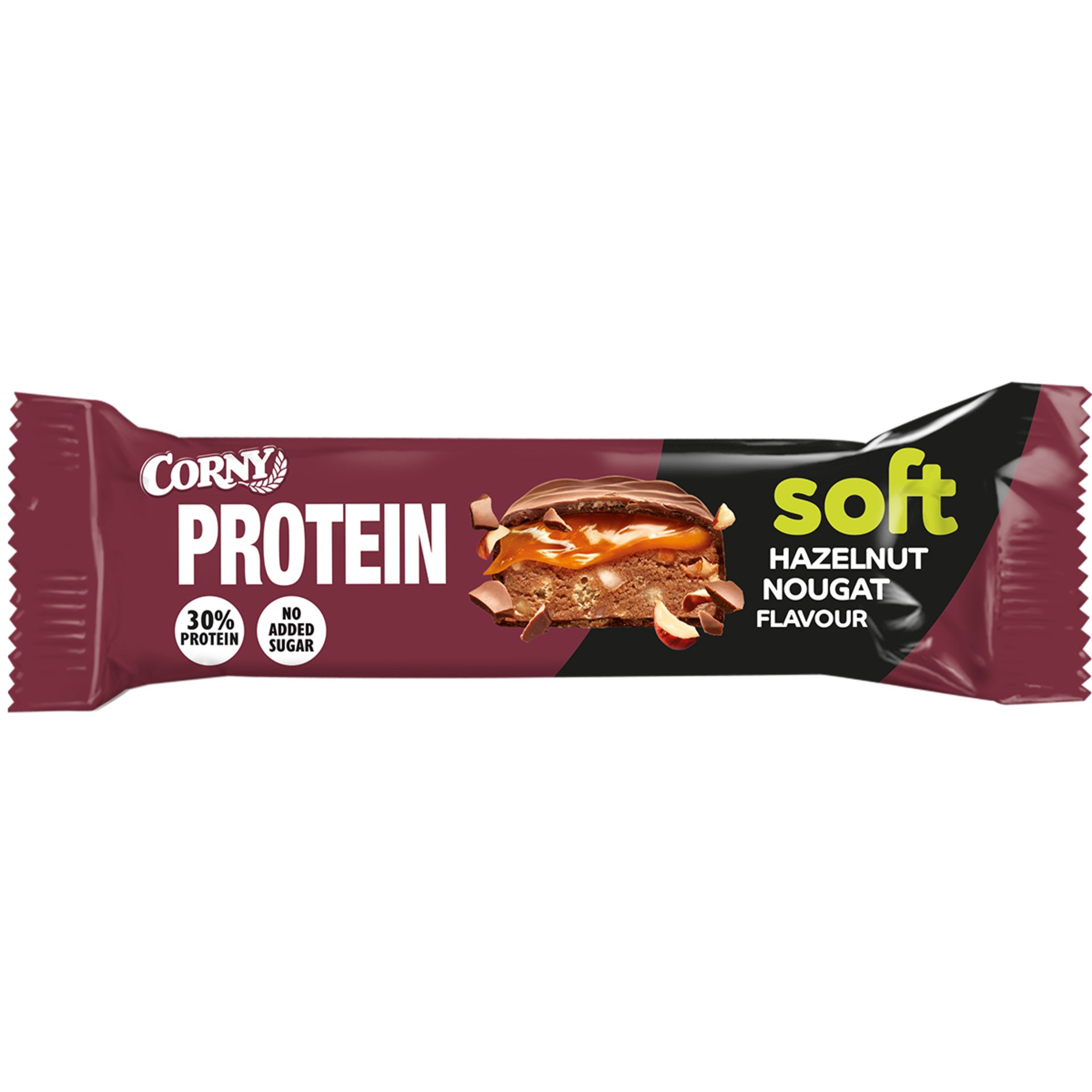 Corny Protein soft lískový oříšek a nugát 45 g