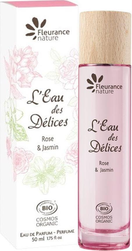 Fleurance Nature Dámská parfémová voda LEau des Délices Rose - Jasmin 50 ml