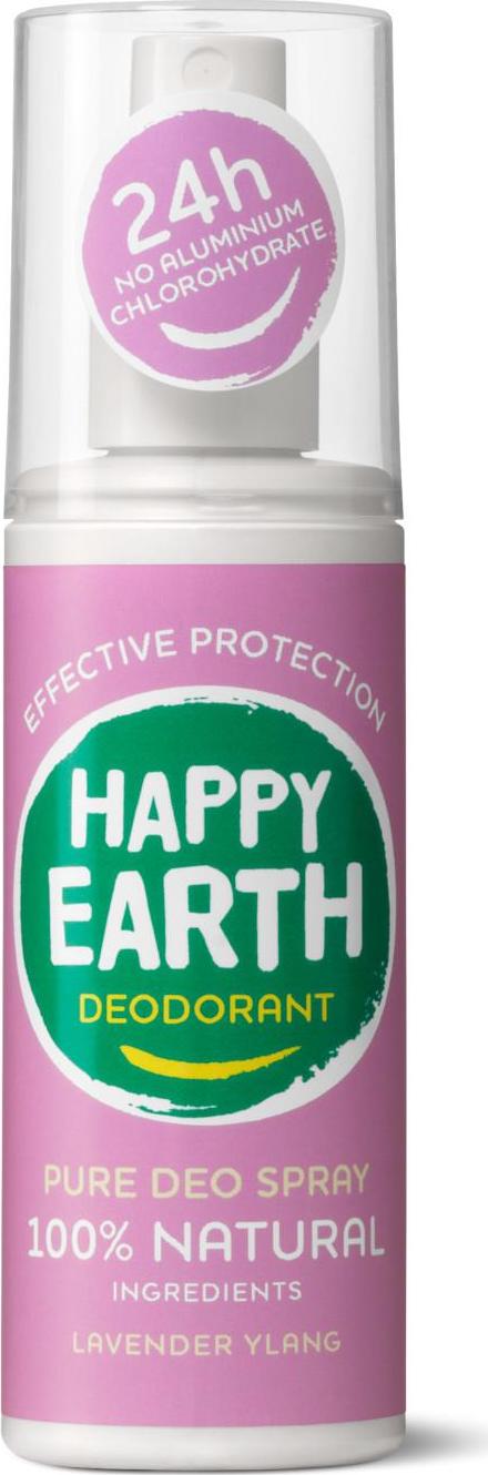 Happy Earth Deodorant sprej Levandule & Ylang 100 ml