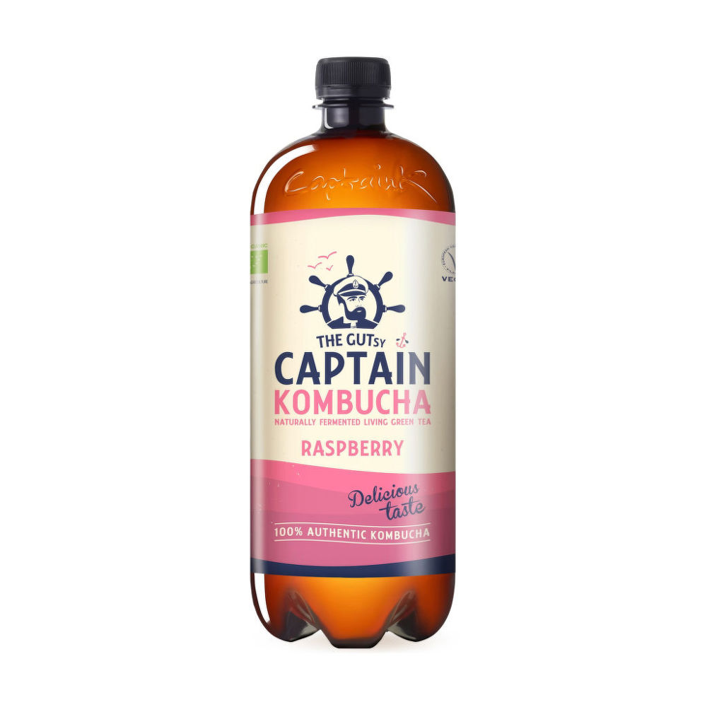 Captain kombucha malina 1 l BIO   THE GUTSY The Gutsy