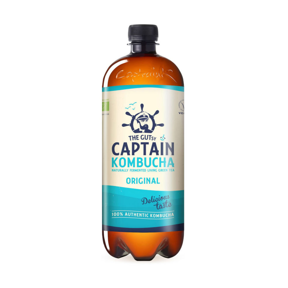 Captain kombucha original 1 l BIO   THE GUTSY The Gutsy