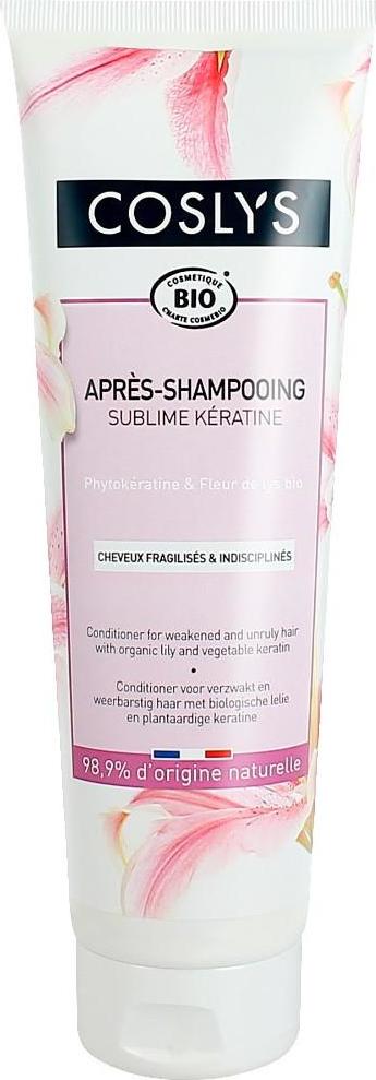 Coslys Kondicionér pro slabé a nepoddajné vlasy lilie a rostlinný keratin 250 ml