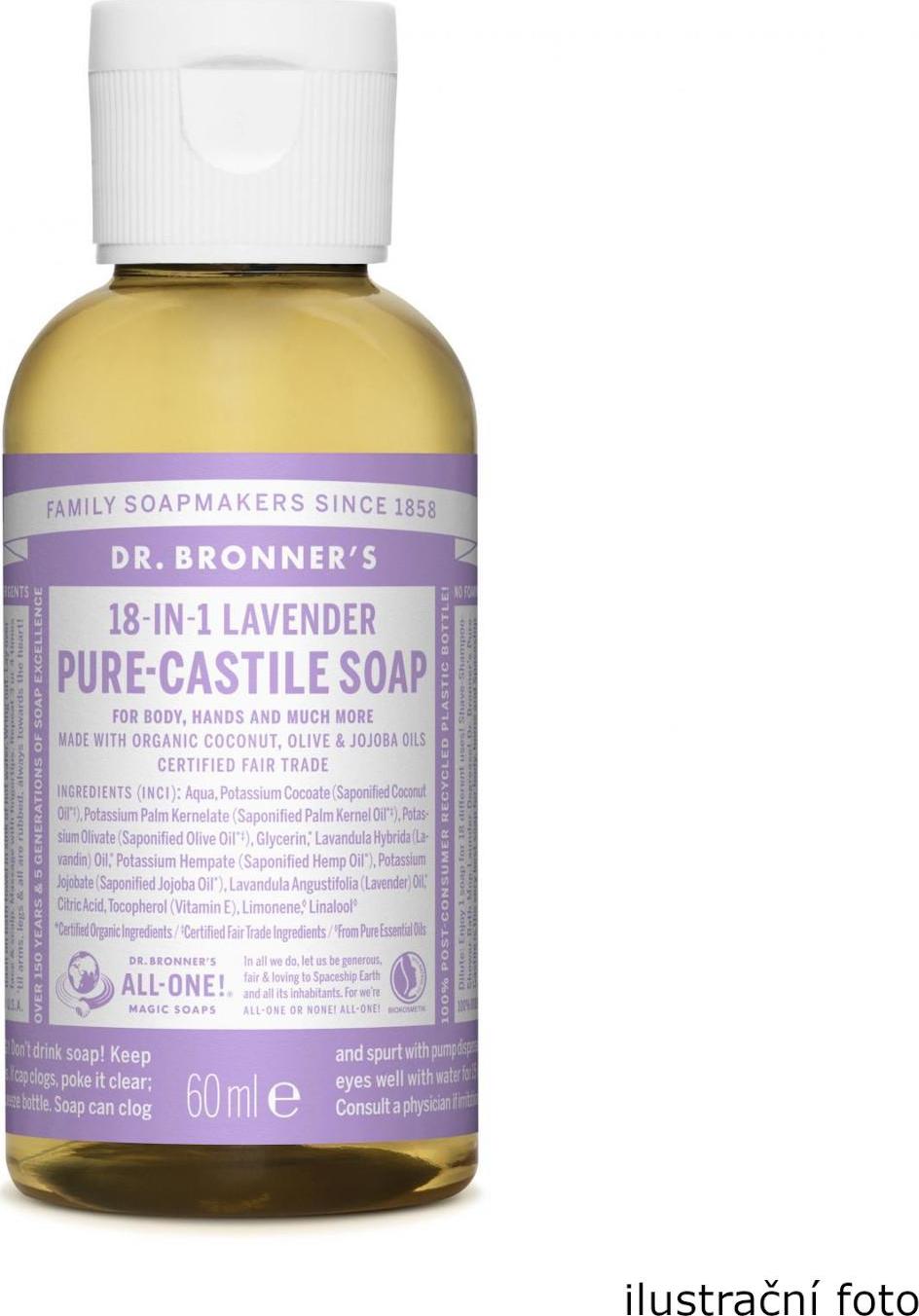 Dr. Bronner's Tekuté universální mýdlo ALL-ONE!