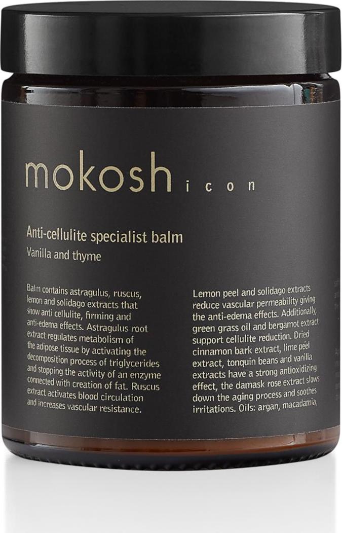 Mokosh Balzám proti celulitidě ICON vanilka a tymián 180 ml