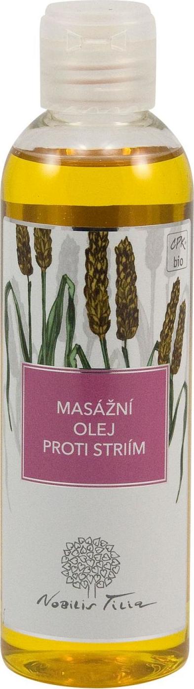 Nobilis Tilia Masážní olej proti striím 200 ml