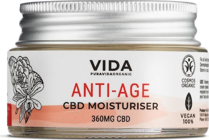 Pura Vida Organic CBD Hydratační krém