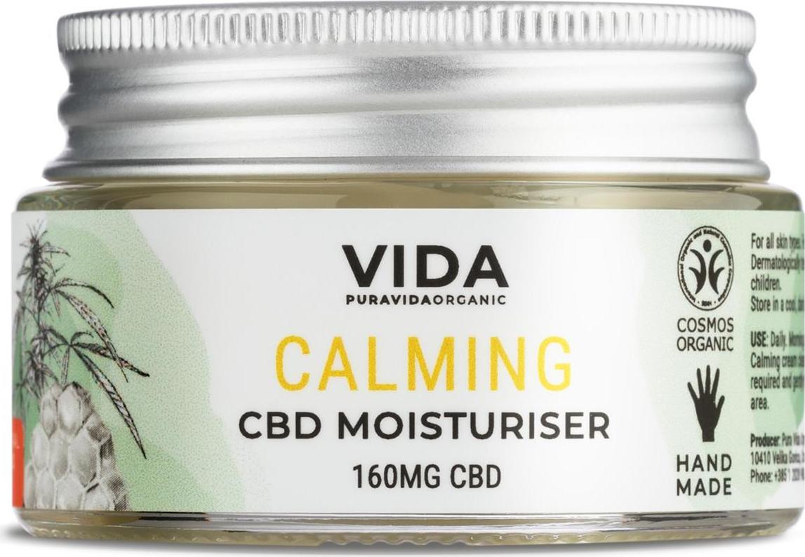 Pura Vida Organic CBD Hydratační krém