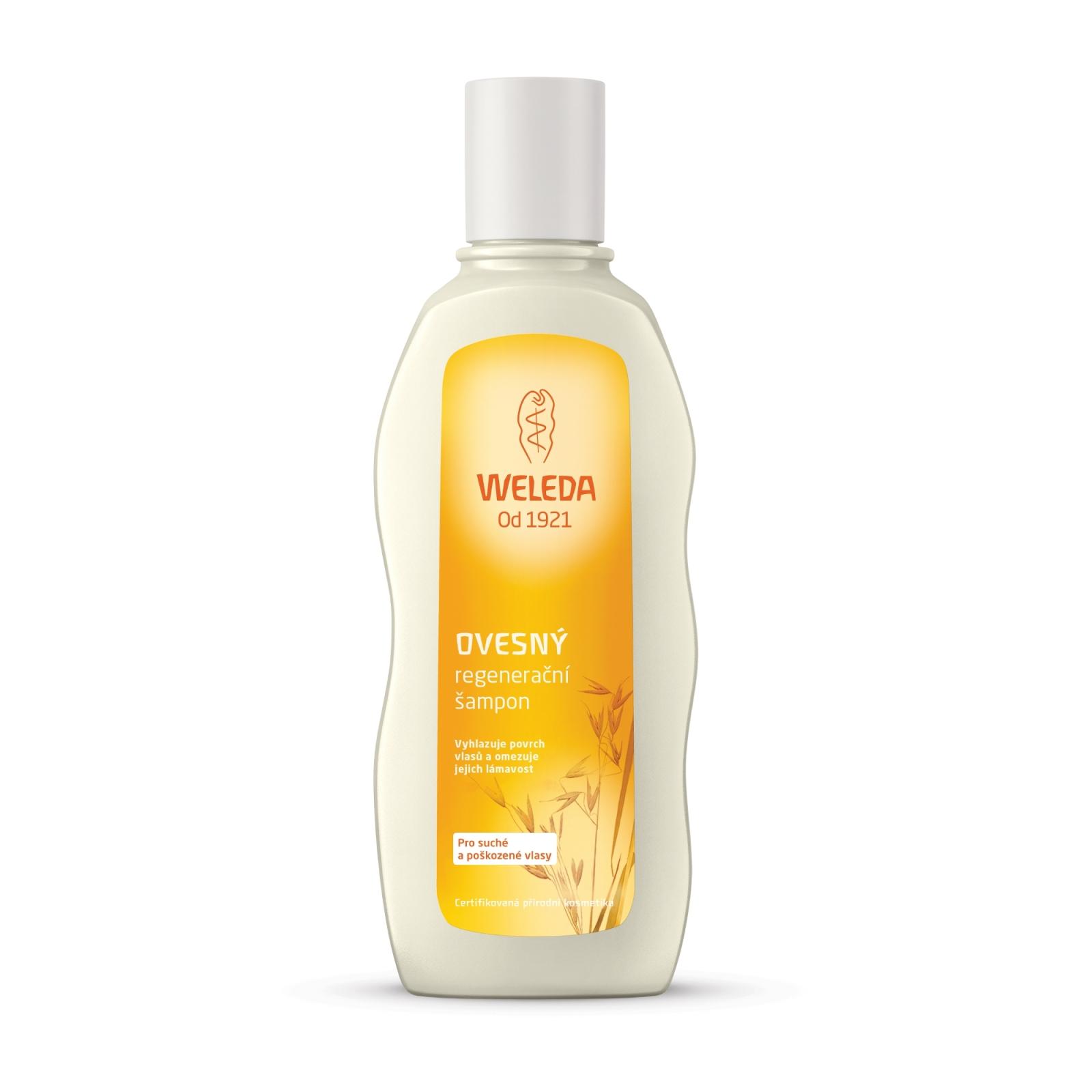 Weleda Ovesný regenerační šampon pro suché a poškozené vlasy 190 ml