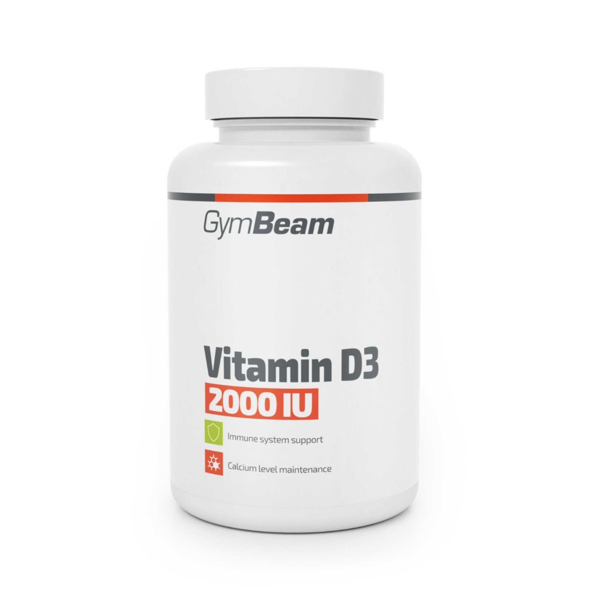 GymBeam Vitamín D3 2000 IU 120 tablet