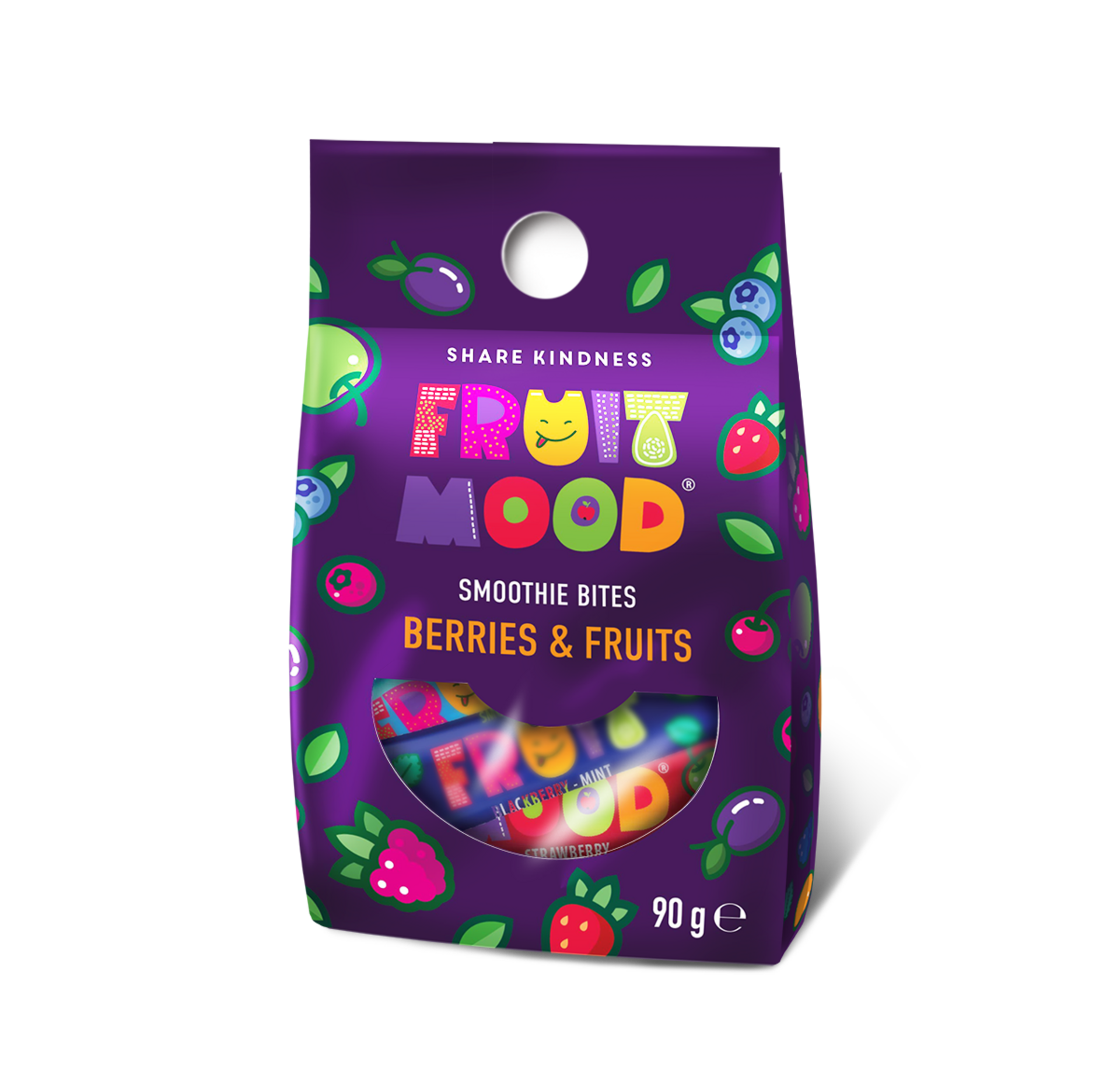 Sergio Ovocná svačinka Fruit Mood "MIX BERRIES & FRUITS" 90 g