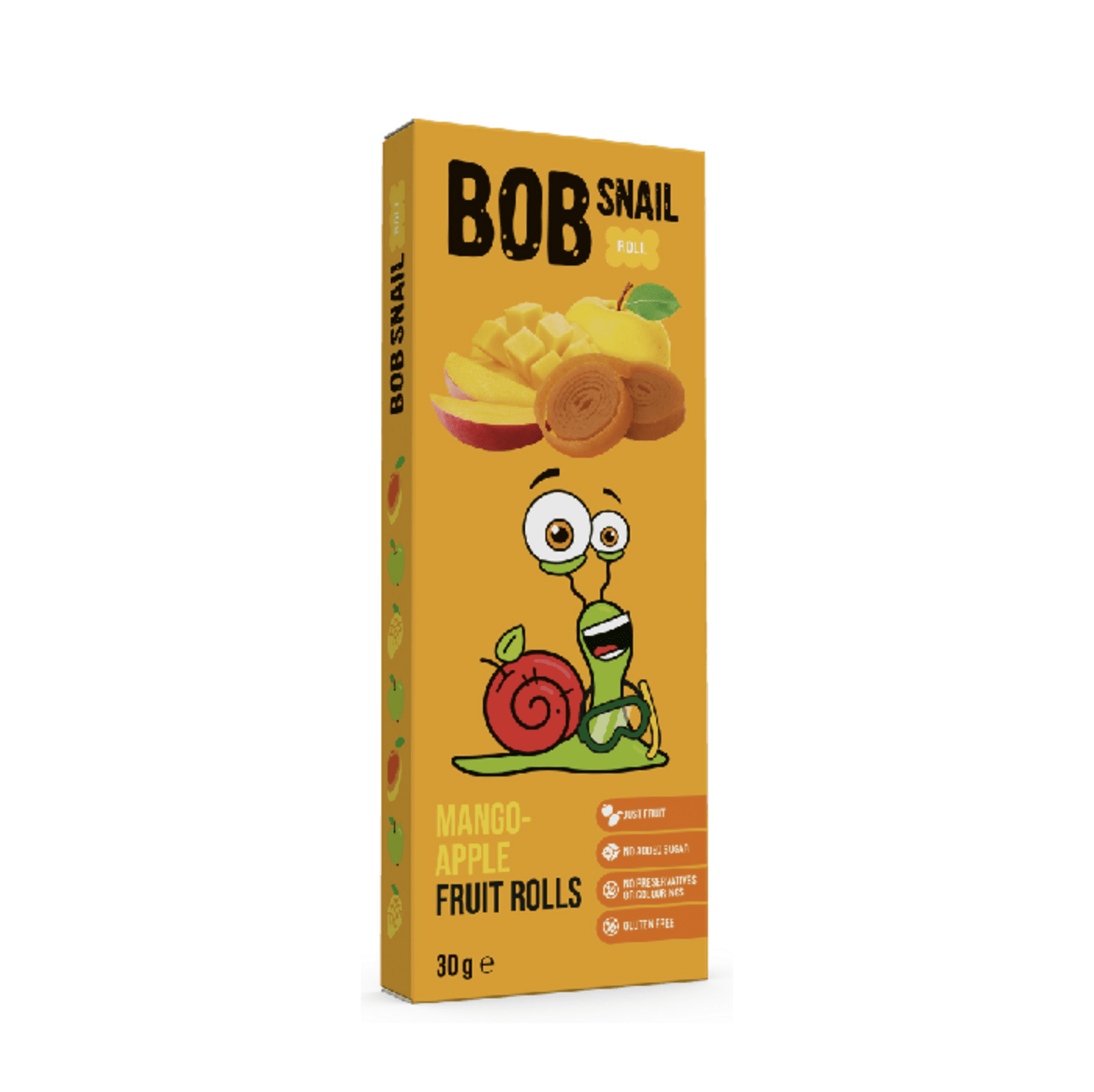 Šnek Bob Mango a jablko 30 g